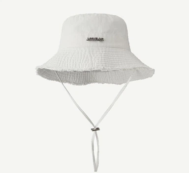 Панама Jacquemus One size(универсальный размер), Унисекс, белая.