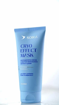 Охлаждающая маска для лица с лифтингом Soika Cryo Effect Mask 100 мл