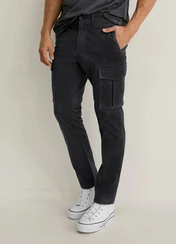 Штани чино карго C&A 2166972c39 XXL сірі (100013974)