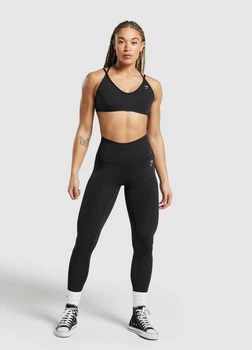Спортивные леггинсы Gymshark b6a9bc62 XS черные (100014177)