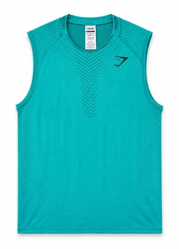 Спортивная майка Gymshark a3a7sc68 S голубая (100014323)