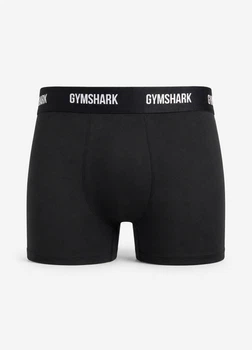 Трусы из хлопка Gymshark g1a1ac68 S черные (100014324)