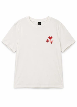 Футболка из хлопка Vero moda 10312539c64 M белая (100013328)