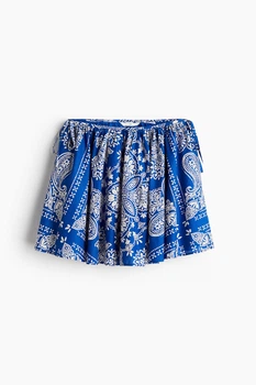 Юбка из хлопка H&M 1225784003c68 40 комбинированная (100014417)