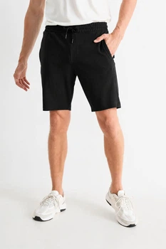 Шорты из хлопка C&A 2223780c69 XXL черные (100015019)
