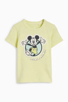 Футболка из хлопка Mickey Mouse C&A 2235181c59 92см салатовая (100013478)