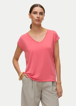 Футболка из вискозы Vero moda 10247666c64 M розовая (100013281)