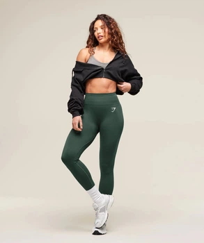 Спортивные леггинсы Gymshark b1a2bc68 XS зеленые (100014287)