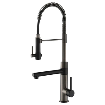 Kraus Artec Pro Змішувач кухонний, матовий чорний (KPF-1603MBSB)