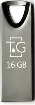 Флеш накопичувач металічний T & G metal 117 16GB чорний