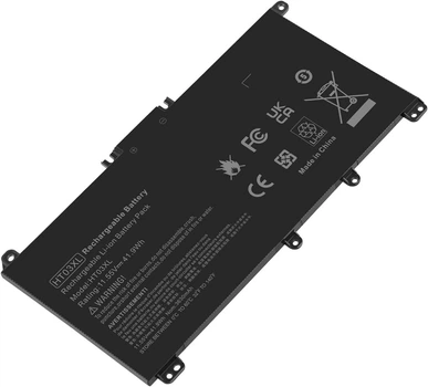 Батарея HT03XL (L11119-855) для HP 250 G7, 255 G7 11.55V 3630mAh 41Wh