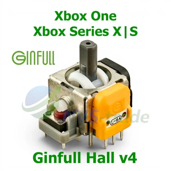 Стик джойстик Холла Xbox Series X/S One Hall Ginfull v4 (3D механизм аналога геймпада контроллера эффект Холла)
