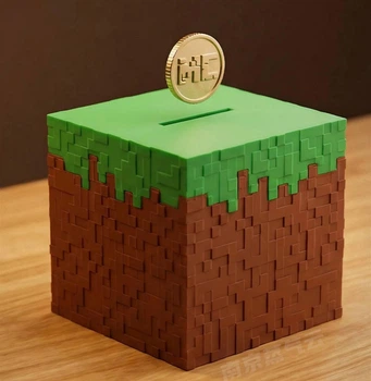 Скарбничка Minecraft Cube, Майнкрафт куб