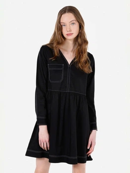 Платье короткое осеннее женское Colin's CL1072482BLK L Black (8684112492070)