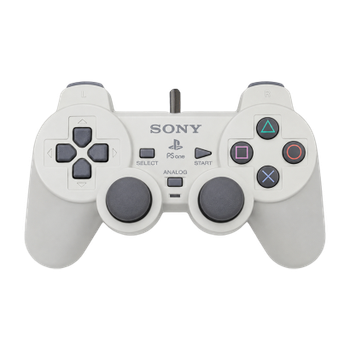 Геймпад Sony PlayStation DualShock SCPH-110 White 2m Б/У