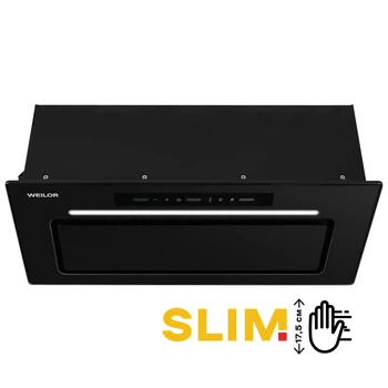 Вытяжка полновстраиваемая WEILOR LUMINA WBG 65 BLACK MATTE