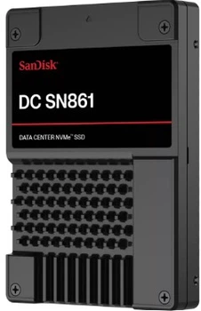 Dysk SSD SanDisk DC SN861 1.92 TB U.2 PCIe 5.0 NVMe Enterprise ISE 1 DWPD (0TS2525)