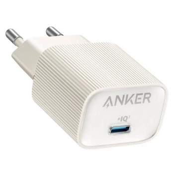Сетевое зарядное устройство Anker A-2337-G21 PowerPort 511 Nano IV White, 30 W USB Type-C