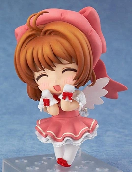 Подвижная фигурка Нендороид 400 Nendoroid Сакура Киномото из аниме Сакура, собирательница карт