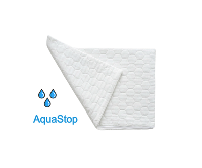 Наволочка с водонепроницаемым чехлом белая AquaStop, размер 50х70 см, ткань бязь
