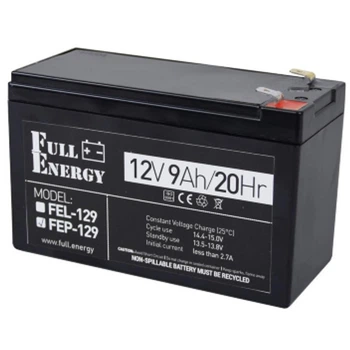 Свинцово-кислотная аккумуляторная батарея Full Energy FEP-129 9А•ч 12В