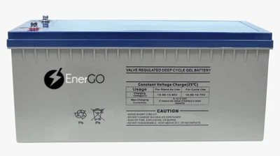 Аккумулятор EnerGo GEL 12V 200Ah (NRG-GL12200)
