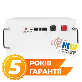 Аккумулятор LP LiFePO4 51,2 V-150 Ah (7680 Wh) (BMS JK 150 А/100 А) RM RS485/CAN WH