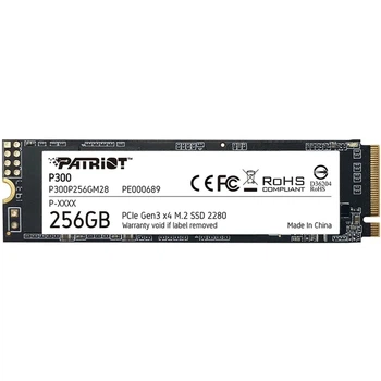 SSD внутрішні Patriot P300 256GB M.2 2280 NVMe PCIe 3.0 x4 (P300P256GM28)