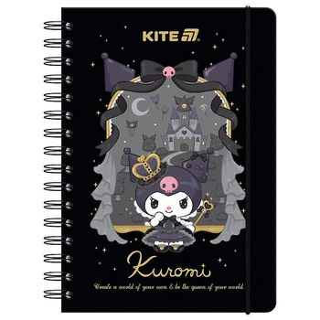Ежедневник-планировщик школьный "Kite" /HK25-438-2/ твердая обкл., Kuromi Куроми-2 (1/10)