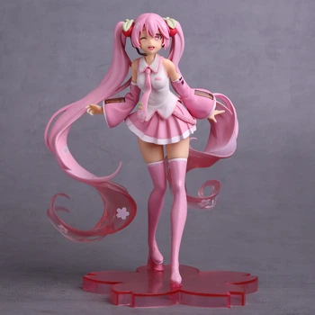 Аніме фігурка 19 см Сакура Міку вокалоїд, Sakura Miku vocaloid