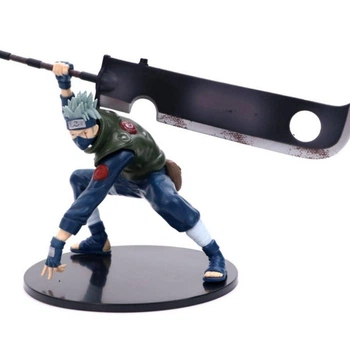 Аніме фігурка 16 см Какаші Хатаке з аніме Наруто, Kakashi Hatake - Naruto Shippuden