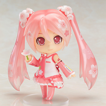 Аніме фігурка Nendoroid 500 нендороїд 10 см вокалоїд Сакура Міку, vocaloid Sakura Miku