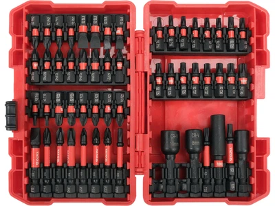 Набор бит ударных YATO YT-04617 54 шт, 1/4", S2, PH PZ Torx, торцевые 6-8-10 мм