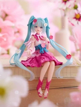 Аніме фігурка14 см Хацуне Міку фея квітів вокалоїд, Hatsune Miku Flower Fairy anime figure