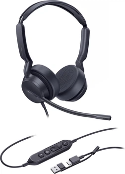 Zestaw słuchawkowy Yealink UH42 Dual UC USB-C/A (6938818323070)