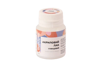 Лак акриловий для декору та картин (глянсовий) захисний (20мл)
