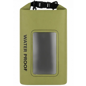 Водонепроникний гермомішок SP-Sport Waterproof Bag 5л TY-7494_Оливковый