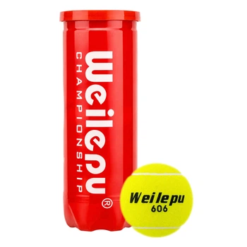 Мячи для большого тенниса 3шт WEILEPU T606F
