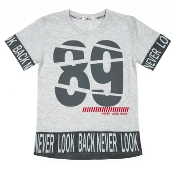 Футболка детская Breeze "NEVER LOOK BACK" (14311-152B-gray) Breeze 14311-152B-gray 1059311