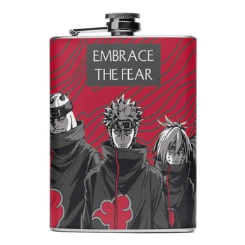 Фляга NU SHO “Naruto. Embrace the Fear” нержавеющая сталь 200 мл