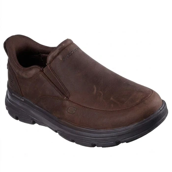 Мужские слипоны Skechers 39,5 Коричневый 205518 COC