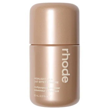Увлажняющий хайлайтер Rhode Highlight Milk Multipurpose Luminizer, 02 - pearly champagne, 65 ml
