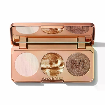 Трио теней для век Morphe Dazzling Metallics, Champagne On Tap, 3,5 g