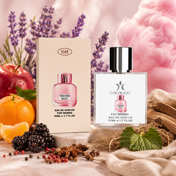 Парфюмерная вода для женщин Cocolady N-127 (версия: Lacoste L.12.12 Pour Elle Sparkling), 50 мл