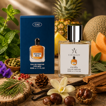 Парфюмерная вода для мужчин Cocolady N-018 (версия: Emporio Armani Stronger With You), 50 мл