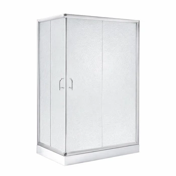 Душевая кабина Lidz Wawel SC100x80.SAT.LOW.FR, стекло Frost 5 мм + Lidz Душевой поддон KAPIELKA ST100x80х14