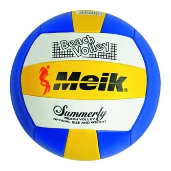 Волейбольний м'яч м'який PVC Meik Beach Volley, синій (C55986)
