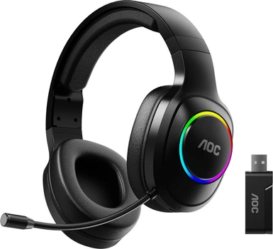 Наушники AOC ACG2502BK RGB Black