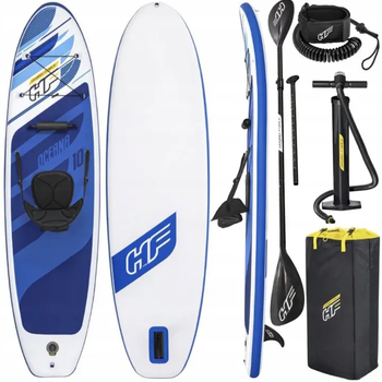 SUP дошка Bestway Hydro Force Oceana SUP дошка із сидінням і веслом Сапборд надувний 305х84х12 см