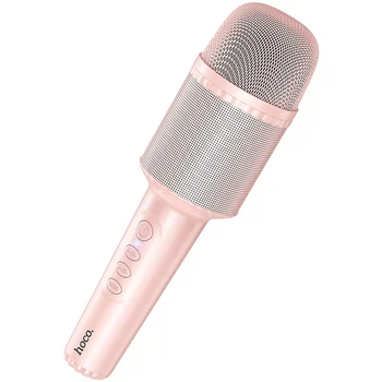 Караоке Микрофон-колонка DBK1 Pink Hoco 000350802